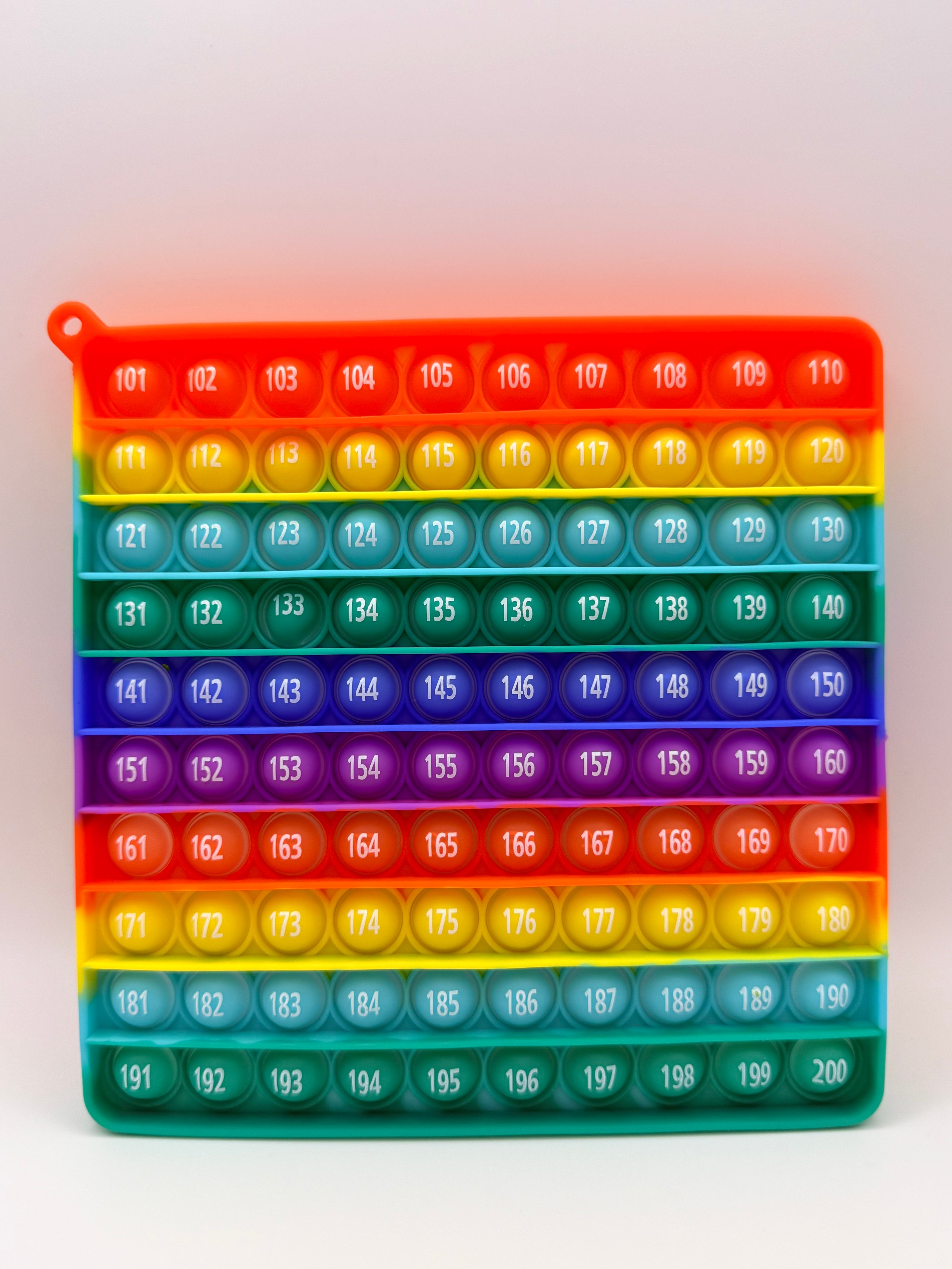 100 Number Pop It & Multiplication Chart