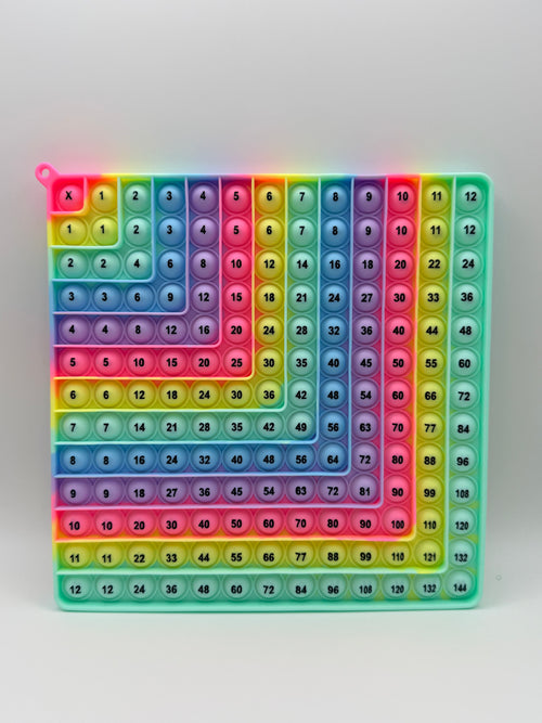 100 Number Pop It & Multiplication Chart