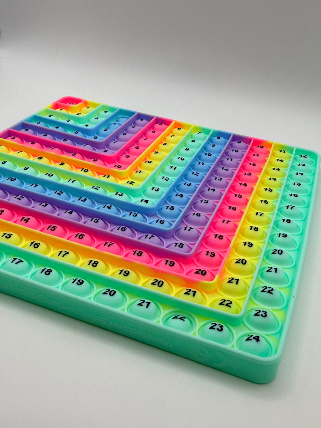 100 Number Pop It & Multiplication Chart