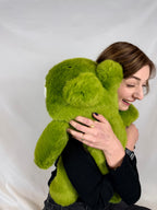 60cm Weighted Frog Plush Toy Soft Green Plush Australia