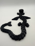 Articulated Black Dragon Fidget Toy