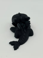 Articulated Black Dragon Fidget Toy