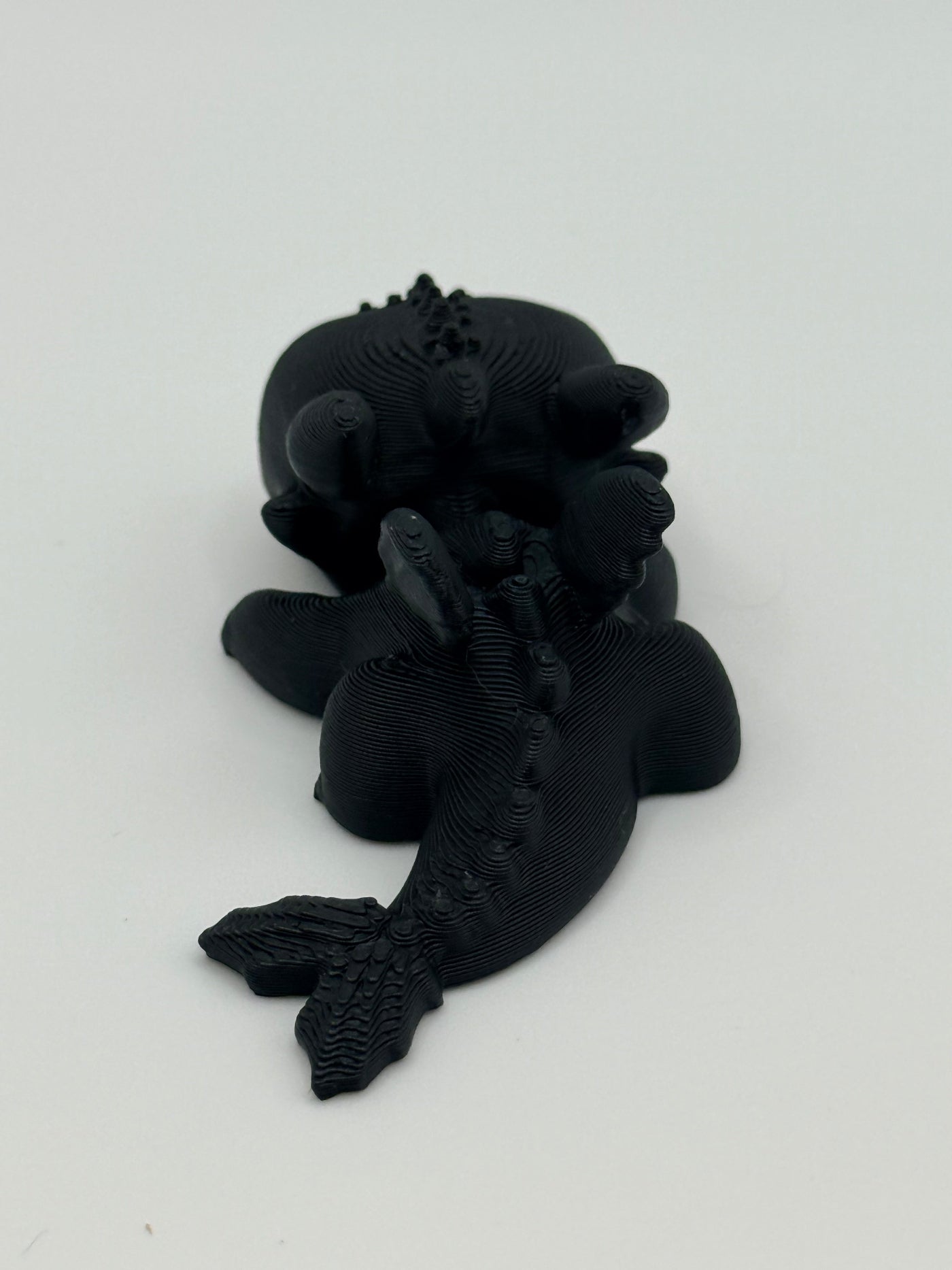 Articulated Black Dragon Fidget Toy