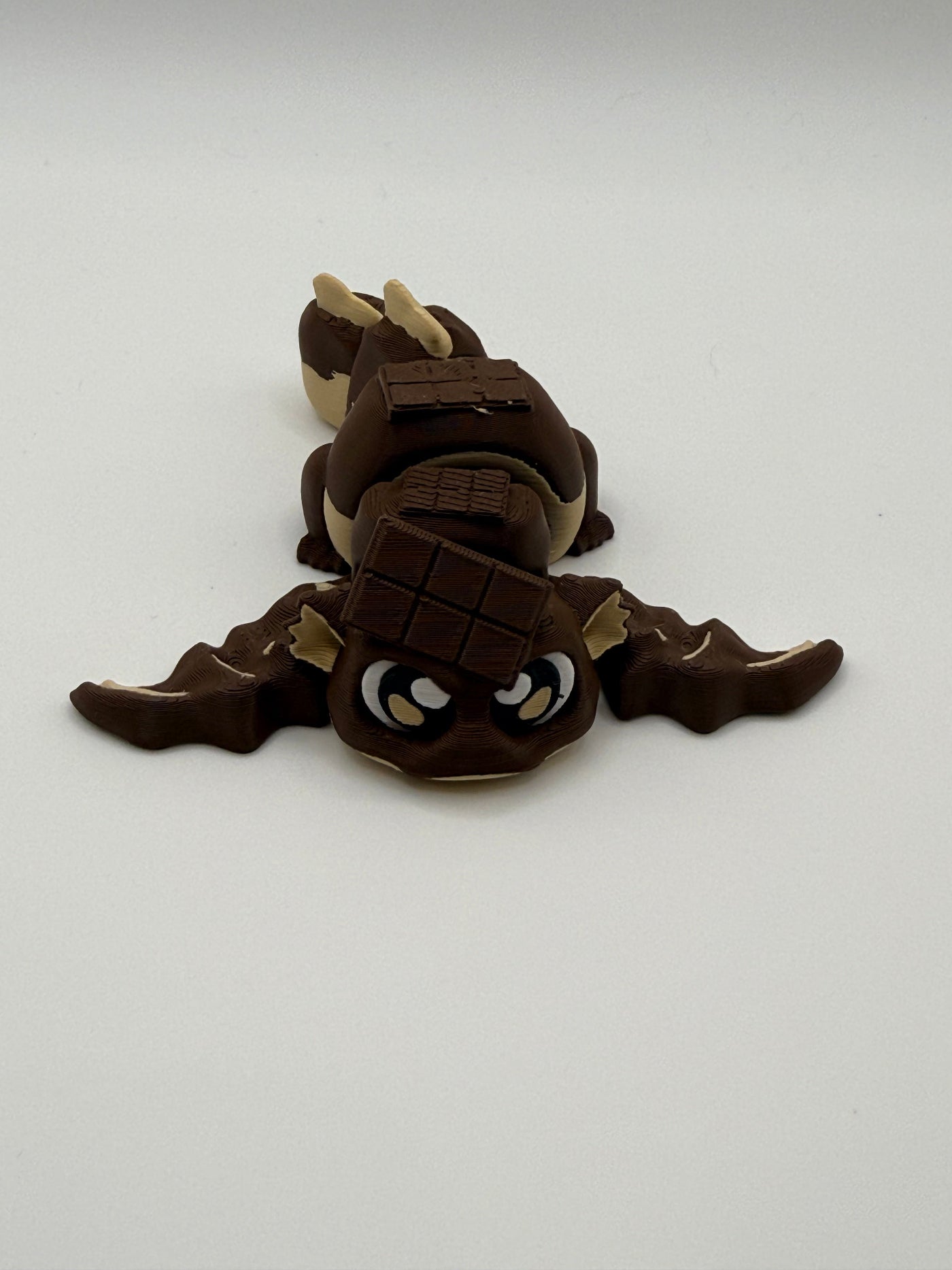 Articulated Chocolate Dragon Fidget Toy