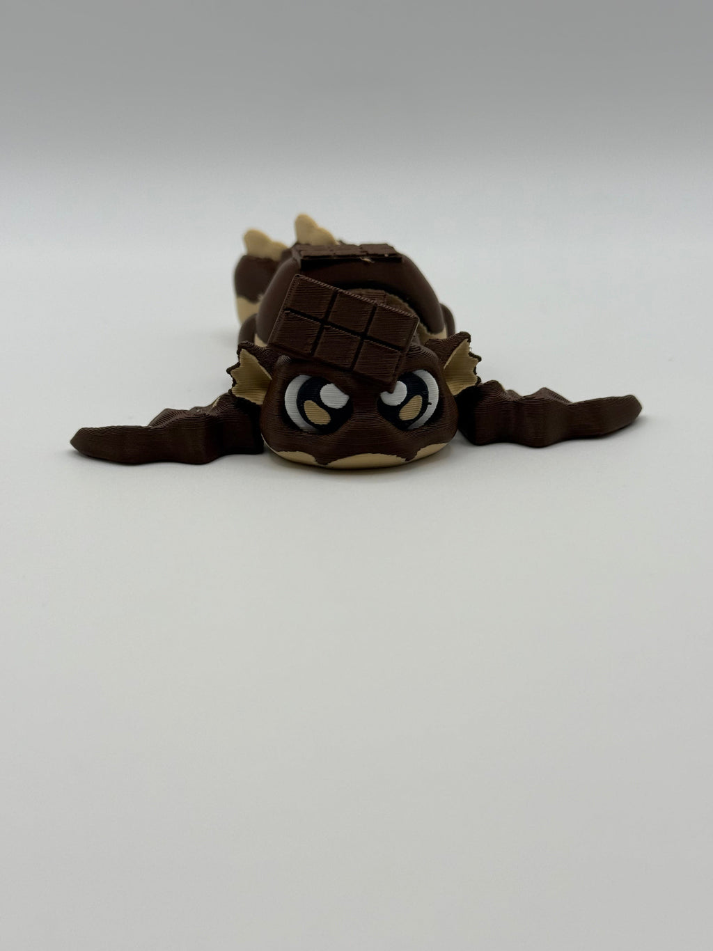 Articulated Chocolate Dragon Fidget Toy