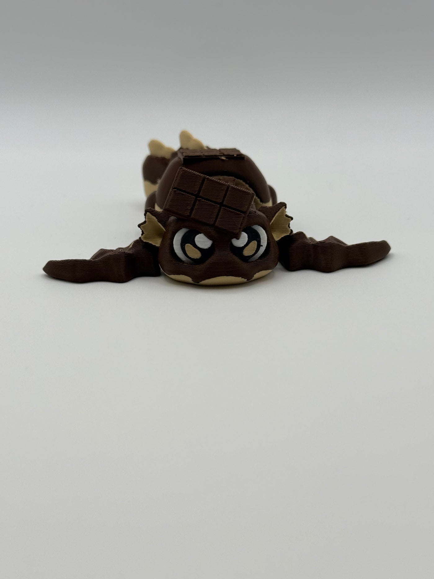 Articulated Chocolate Dragon Fidget Toy