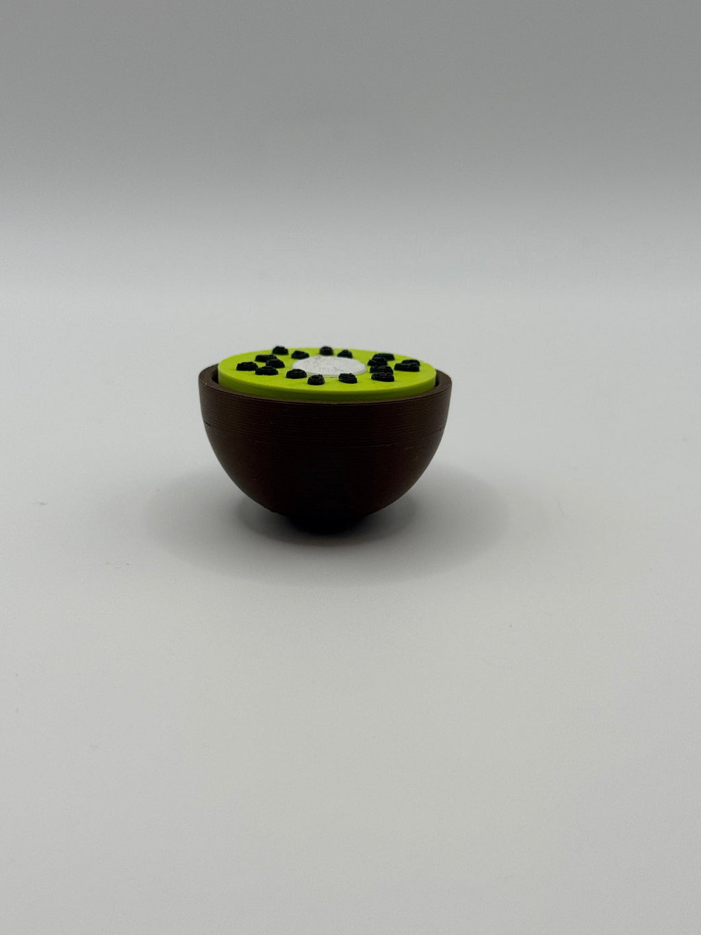 Kiwi Fruit Fidget Clicker Keychain