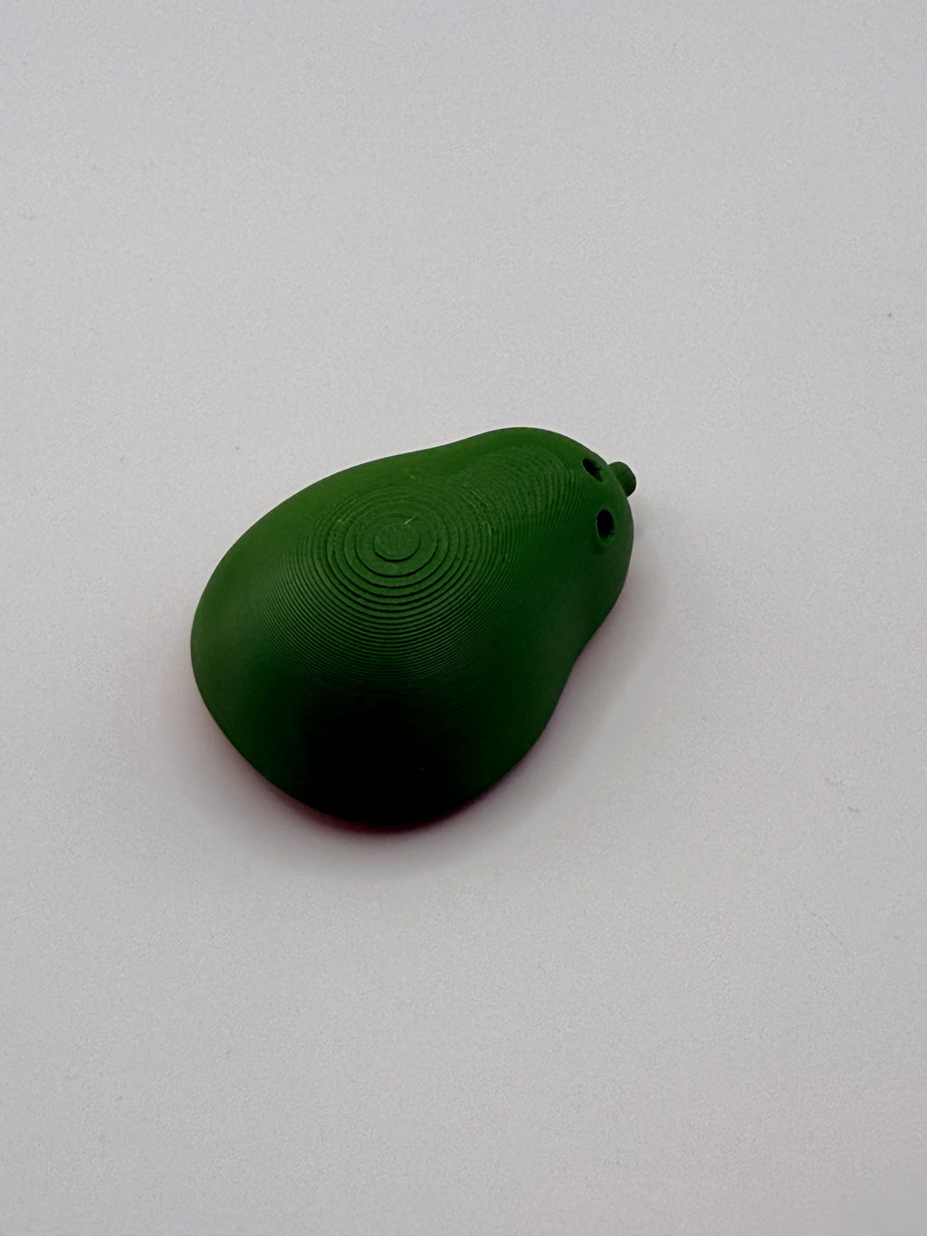 Papaya Fruit Fidget Clicker Keychain
