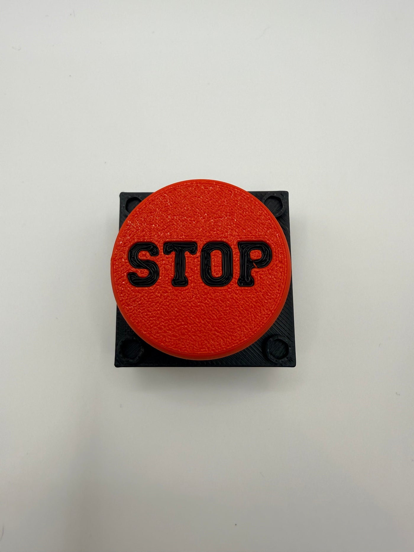 STOP Button Fidget Clicker Toy