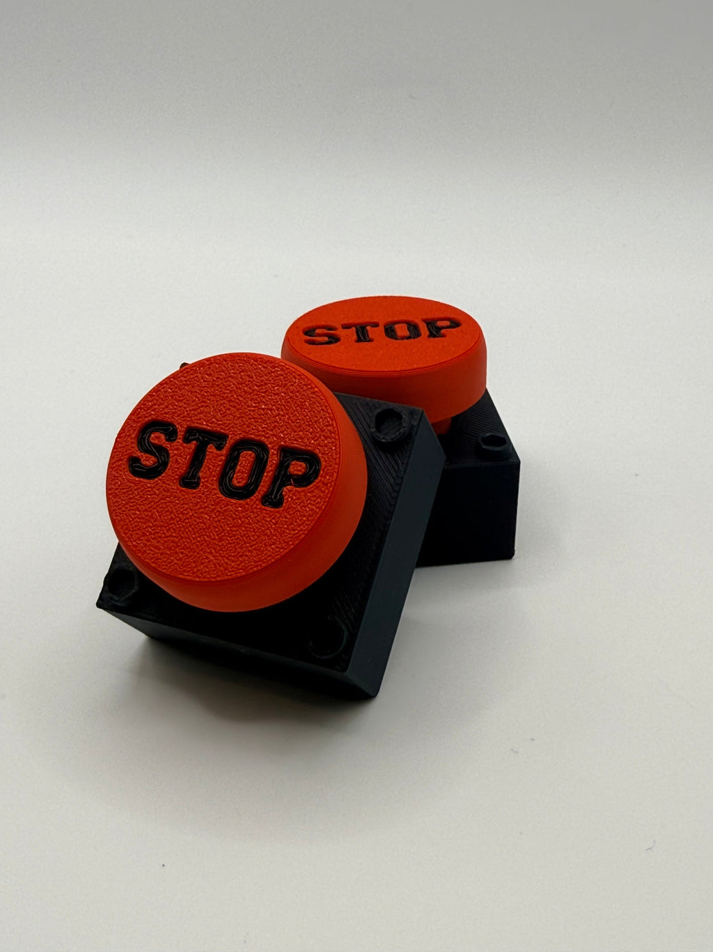 STOP Button Fidget Clicker Toy