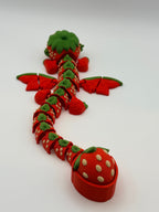 Articulated Strawberry Dragon Fidget Toy