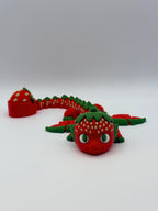 Articulated Strawberry Dragon Fidget Toy