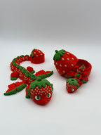 Articulated Strawberry Dragon Fidget Toy