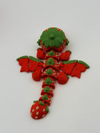 Articulated Strawberry Dragon Fidget Toy