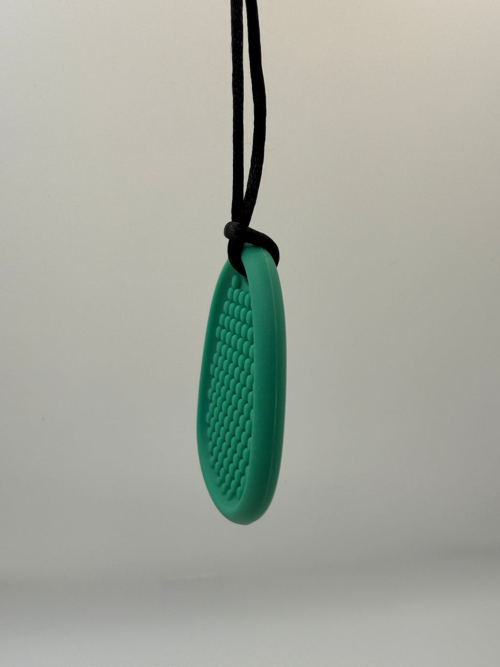 Green Medium Worry Stone Chewlery Necklace