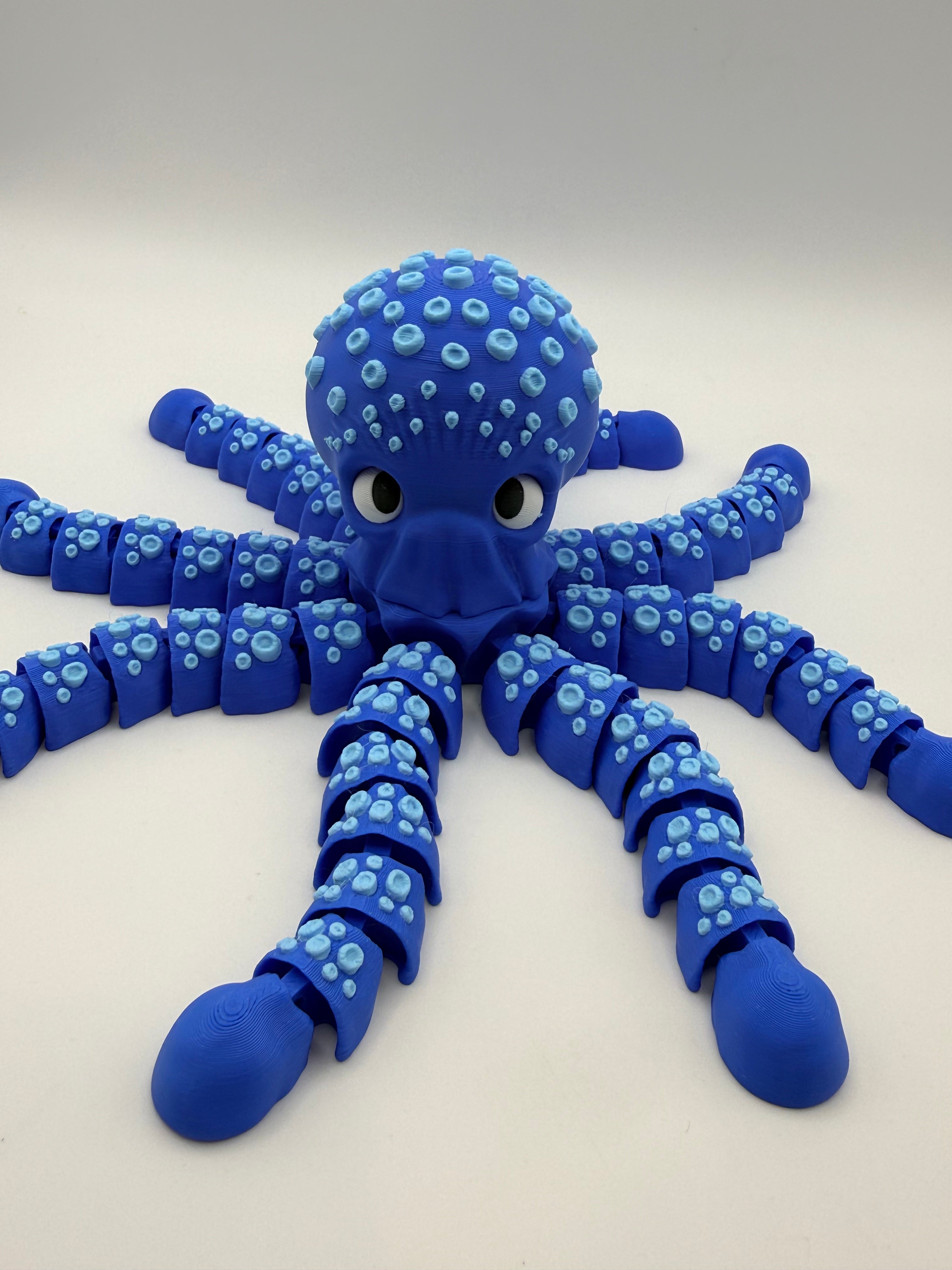 Articulated Octopus Sensory Fidget Toy