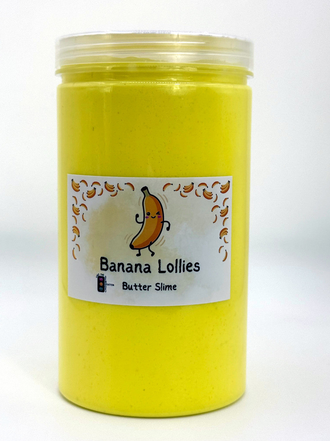 Banana Lollies Scented Butter Slime