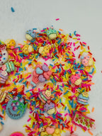 Birthday Cake Slime Charms
