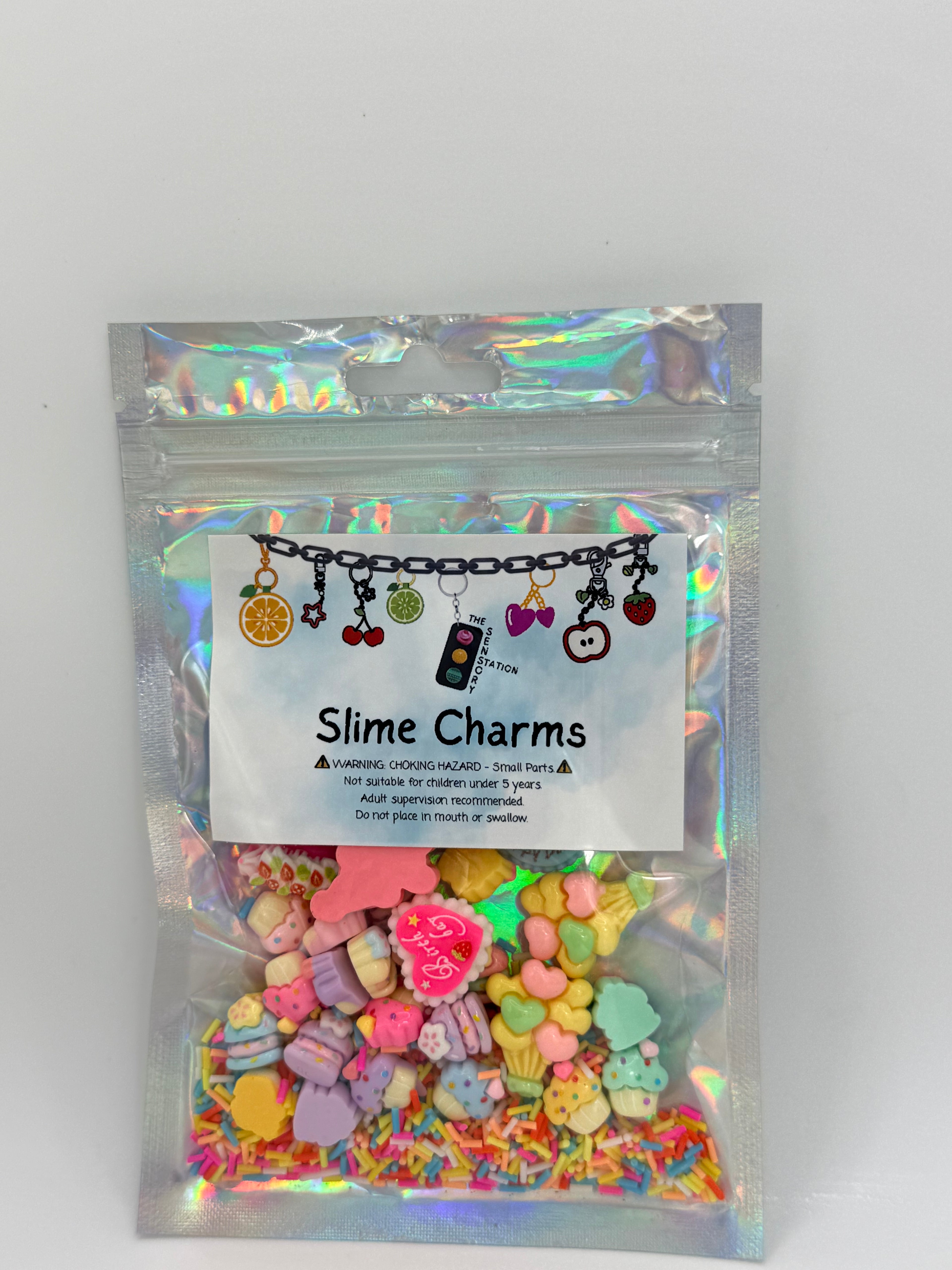 Birthday Cake Slime Charms
