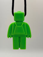 Building Block Silicone Chewlery Necklace