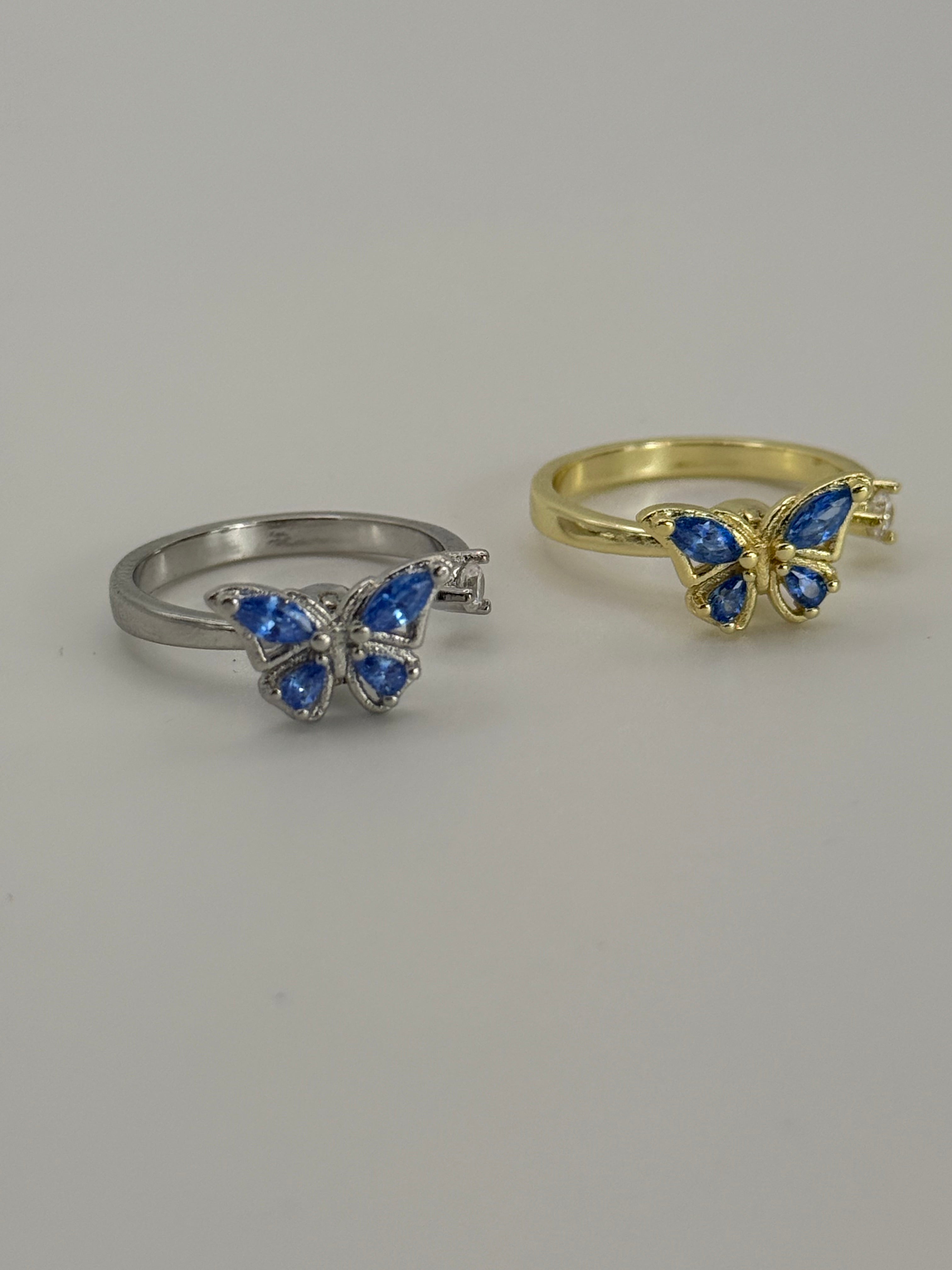 Butterfly Spinner Fidget Ring