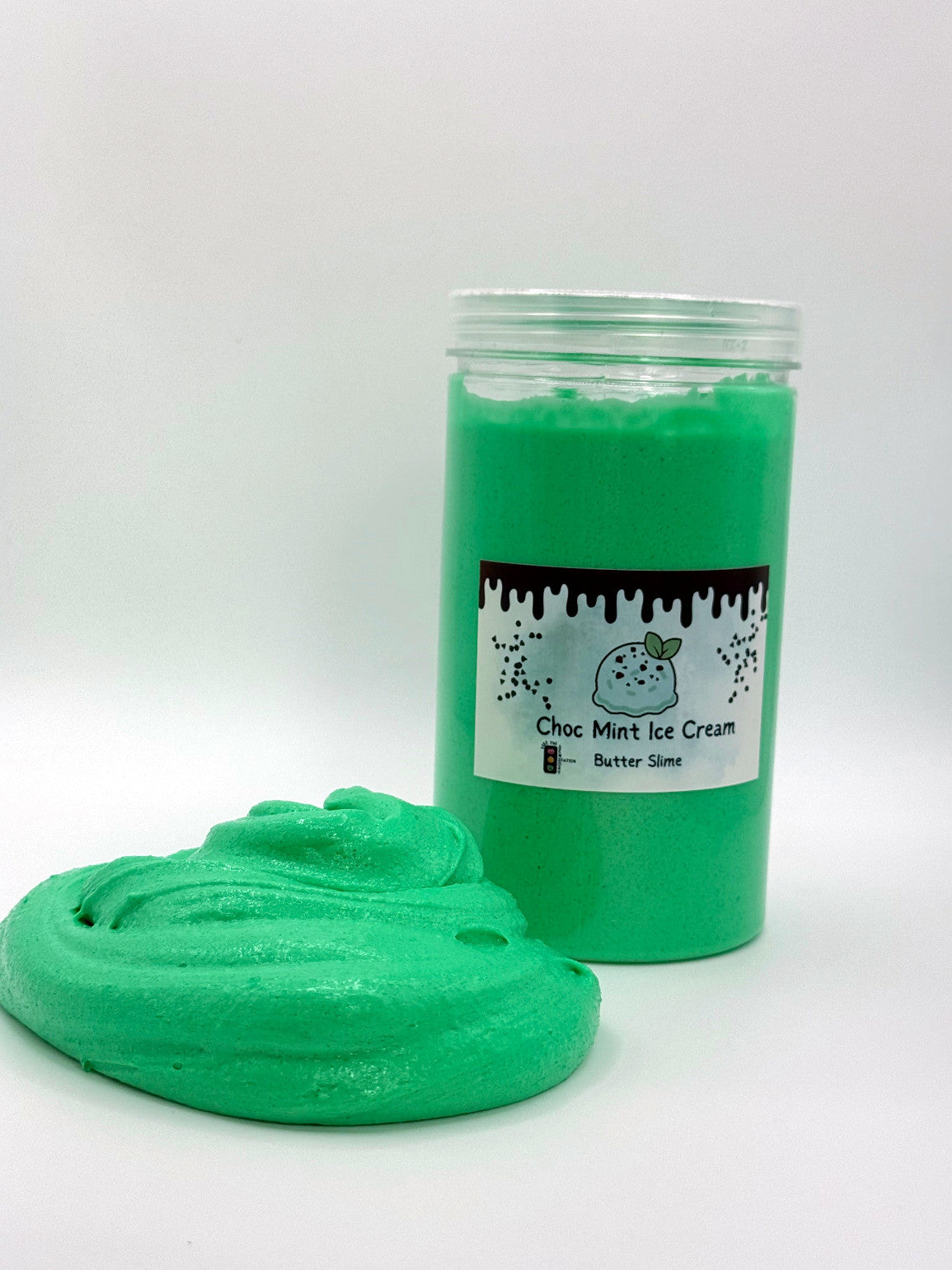 Choc Mint Ice Cream Scented Butter Slime