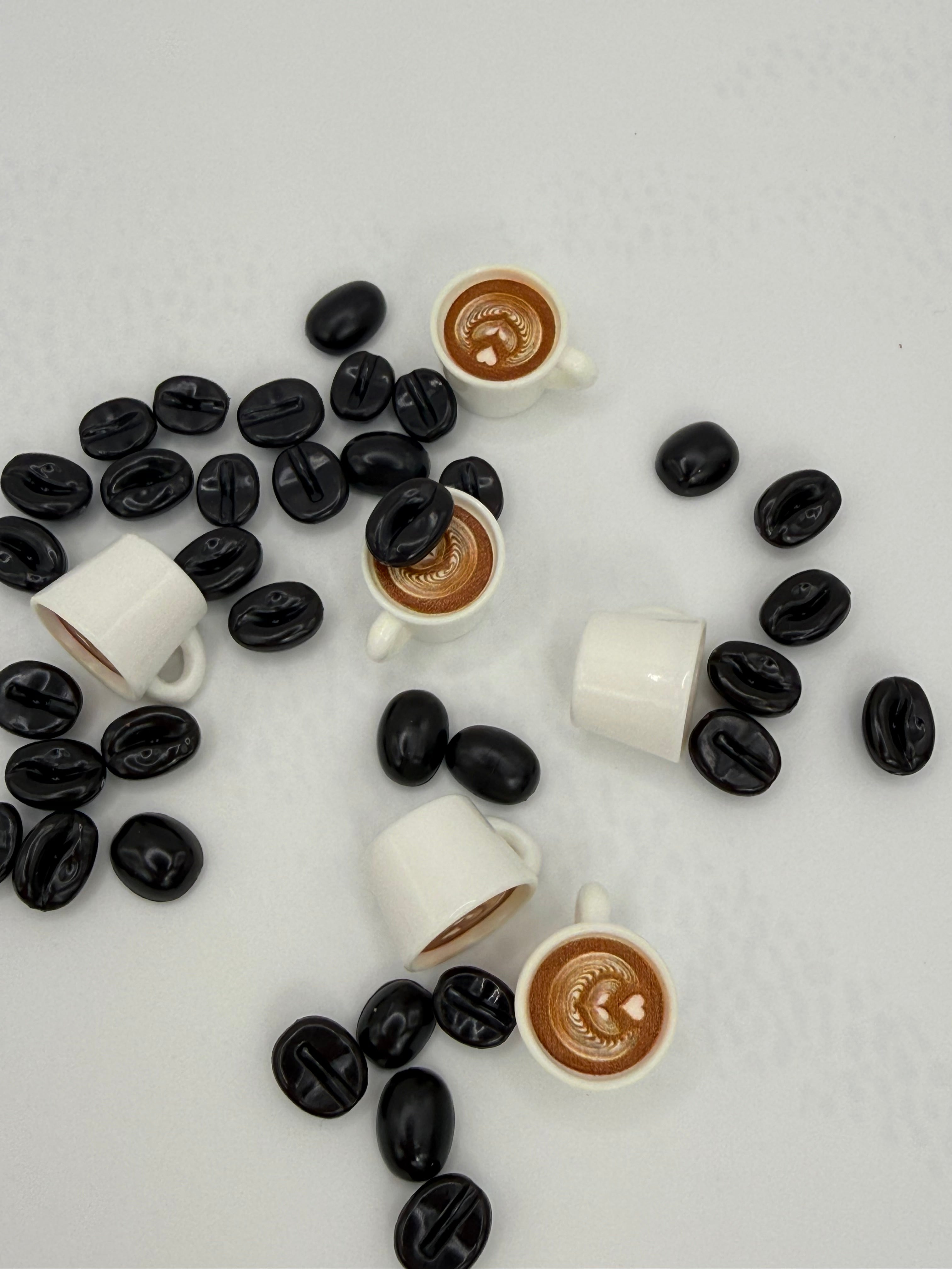 Coffee Bean Slime Charms