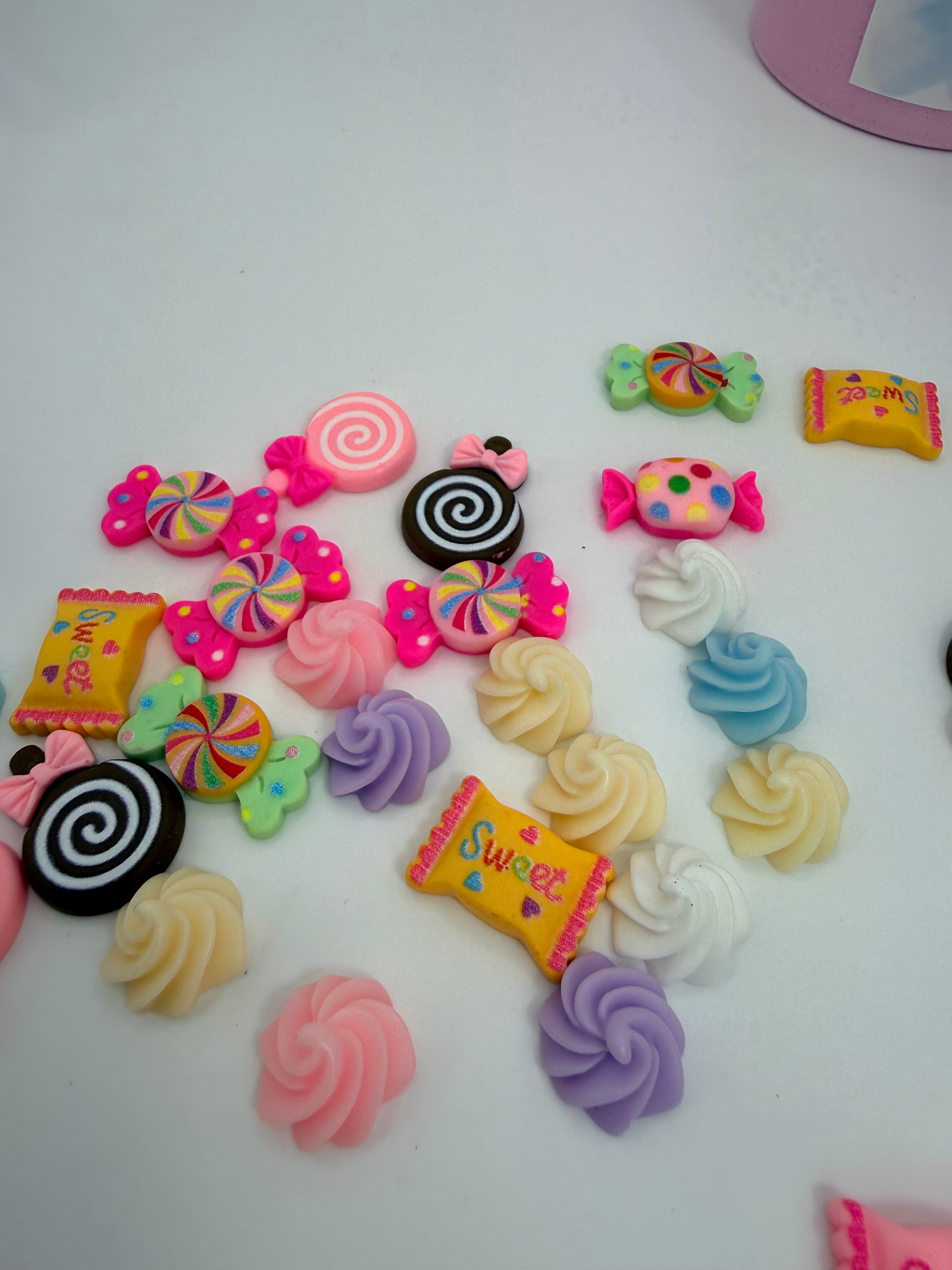 Fairy Floss Slime Charms