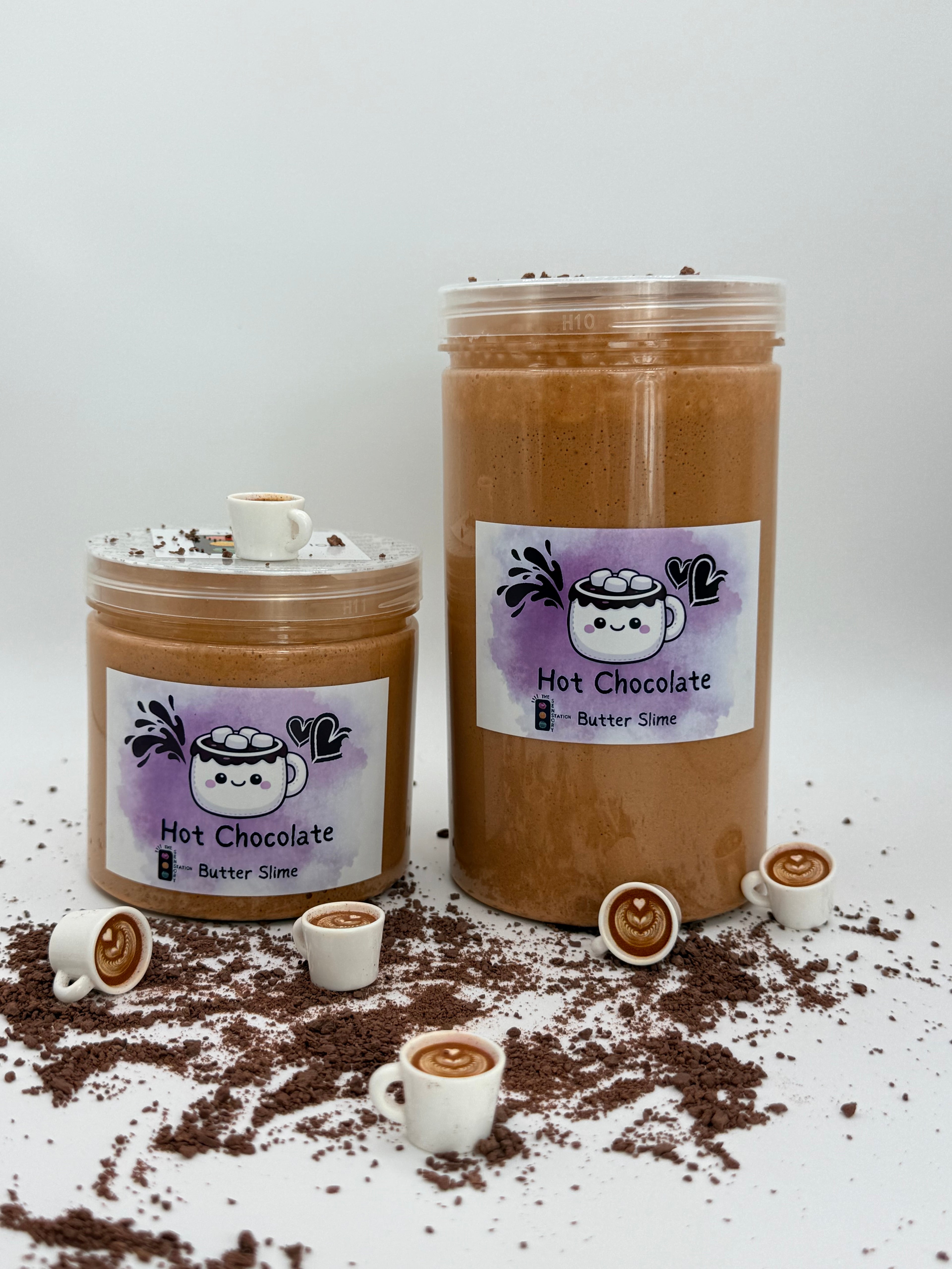 Hot Chocolate Scented Sensory Butter Slime
