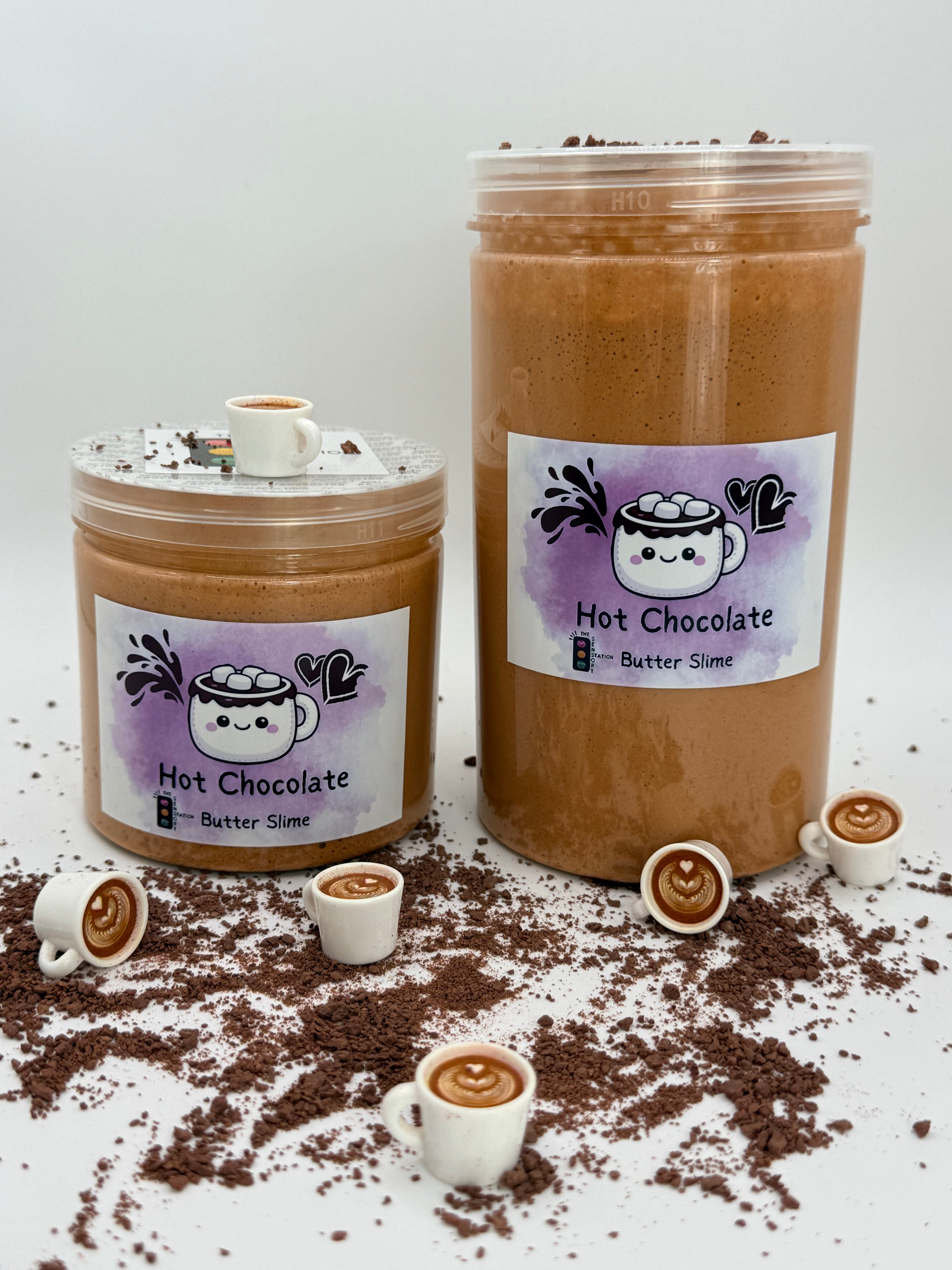 Hot Chocolate Scented Sensory Butter Slime