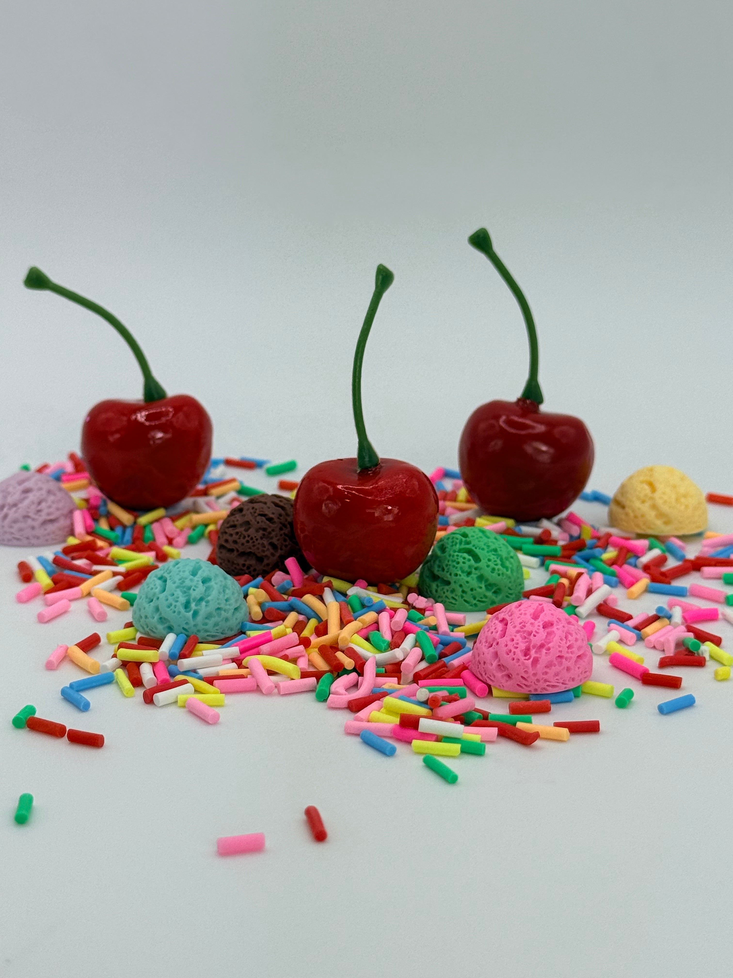 Ice Cream Sundae Slime Charms