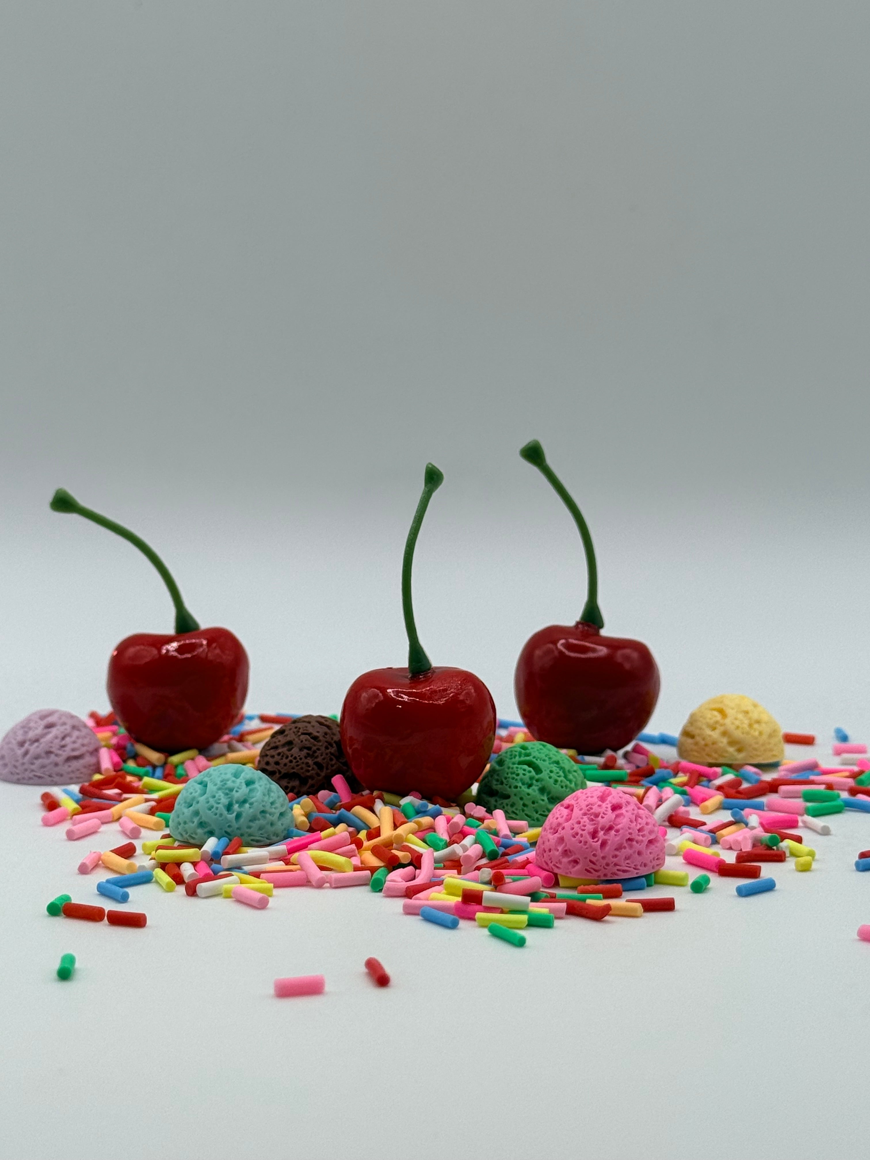 Ice Cream Sundae Slime Charms