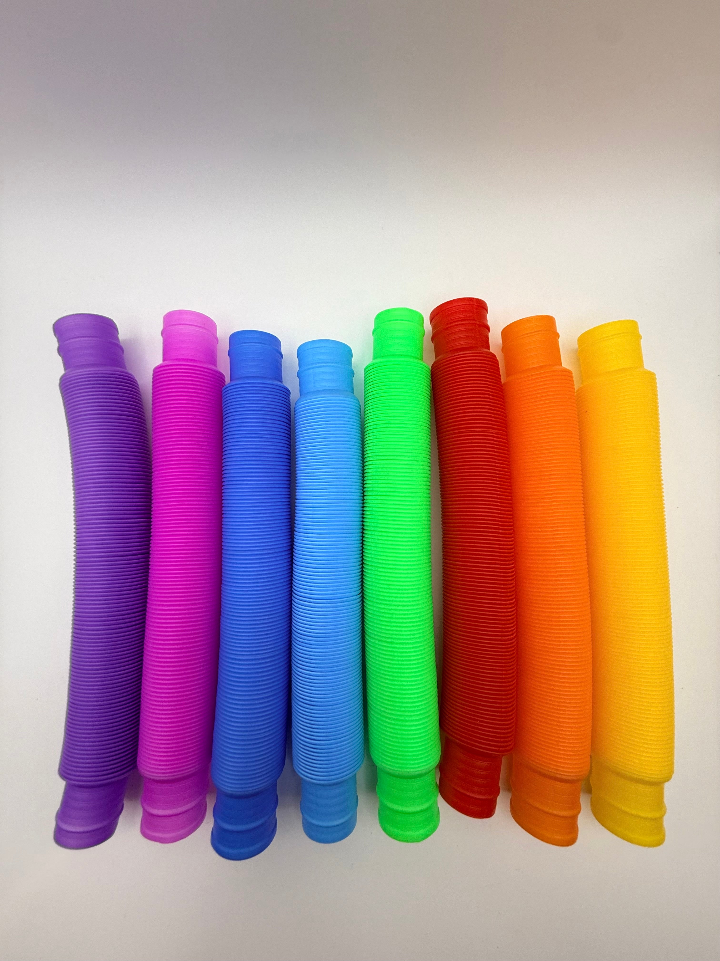 Jumbo Sensory Pop Tubes - 10 Pack