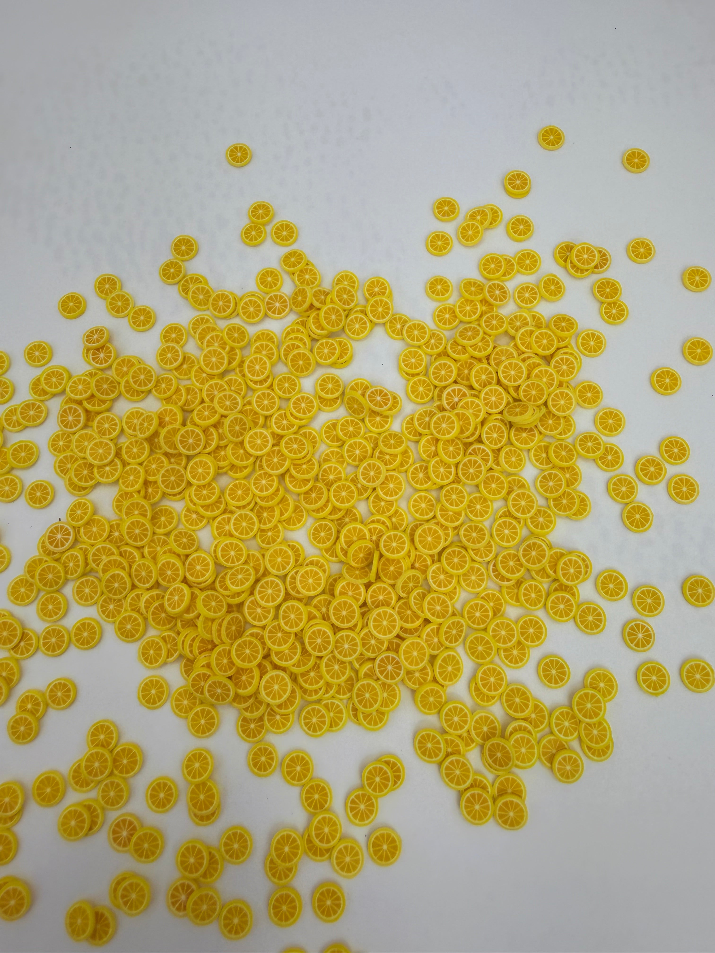Lemon Slice Slime Charms
