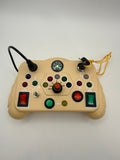 Montessori Busy Board with Lights & Switches