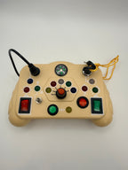 Montessori Busy Board with Lights & Switches