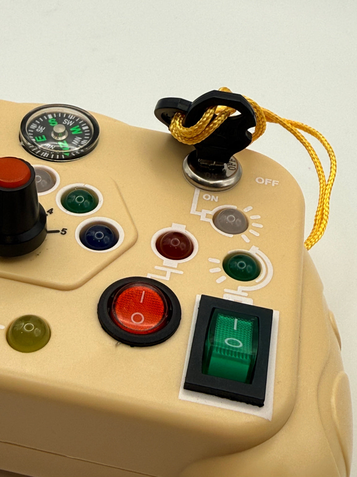 Montessori Busy Board with Lights & Switches