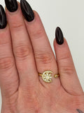 Moon Spinner Fidget Ring