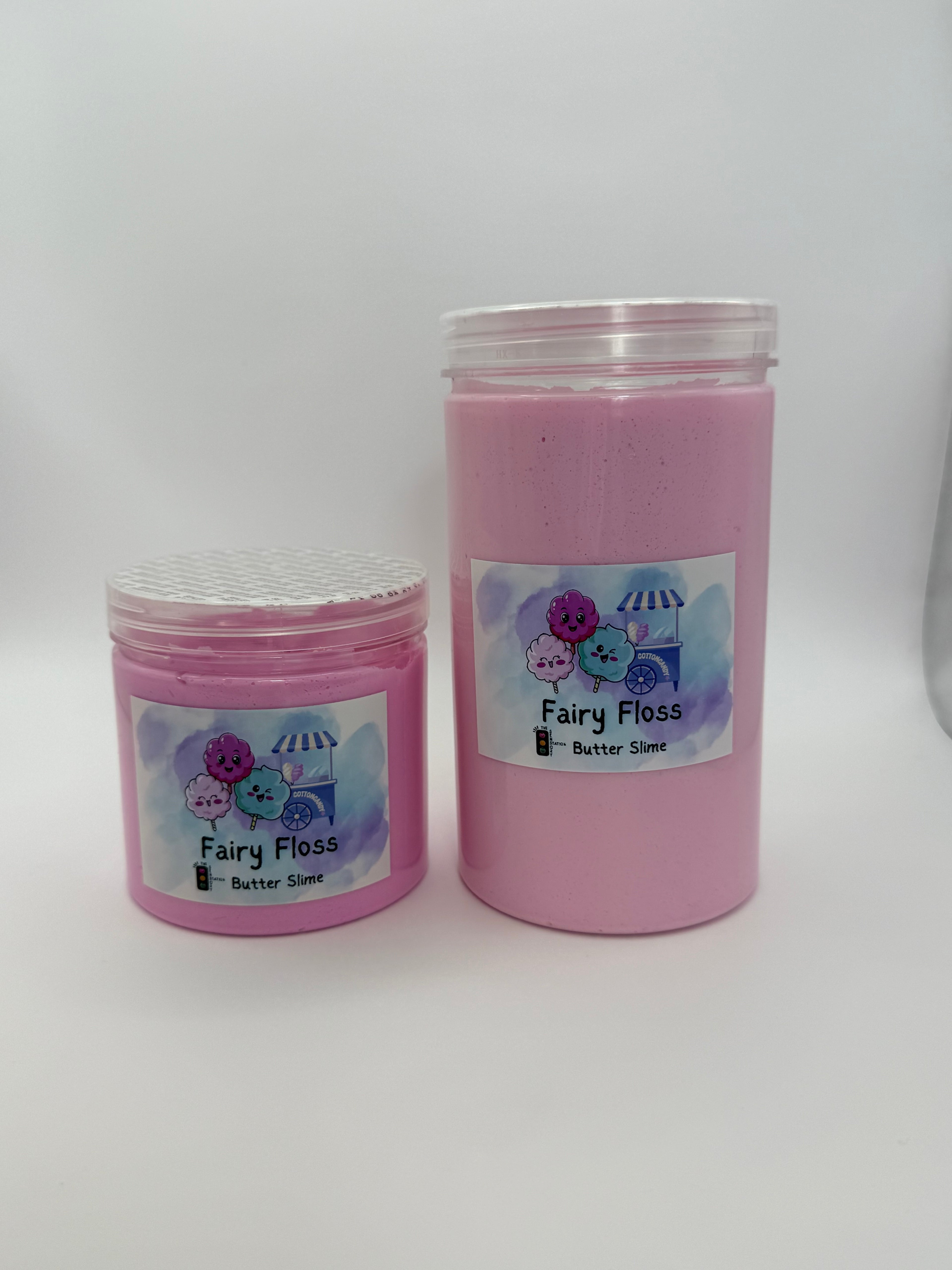 Pink Fairy Floss Butter Slime Australia