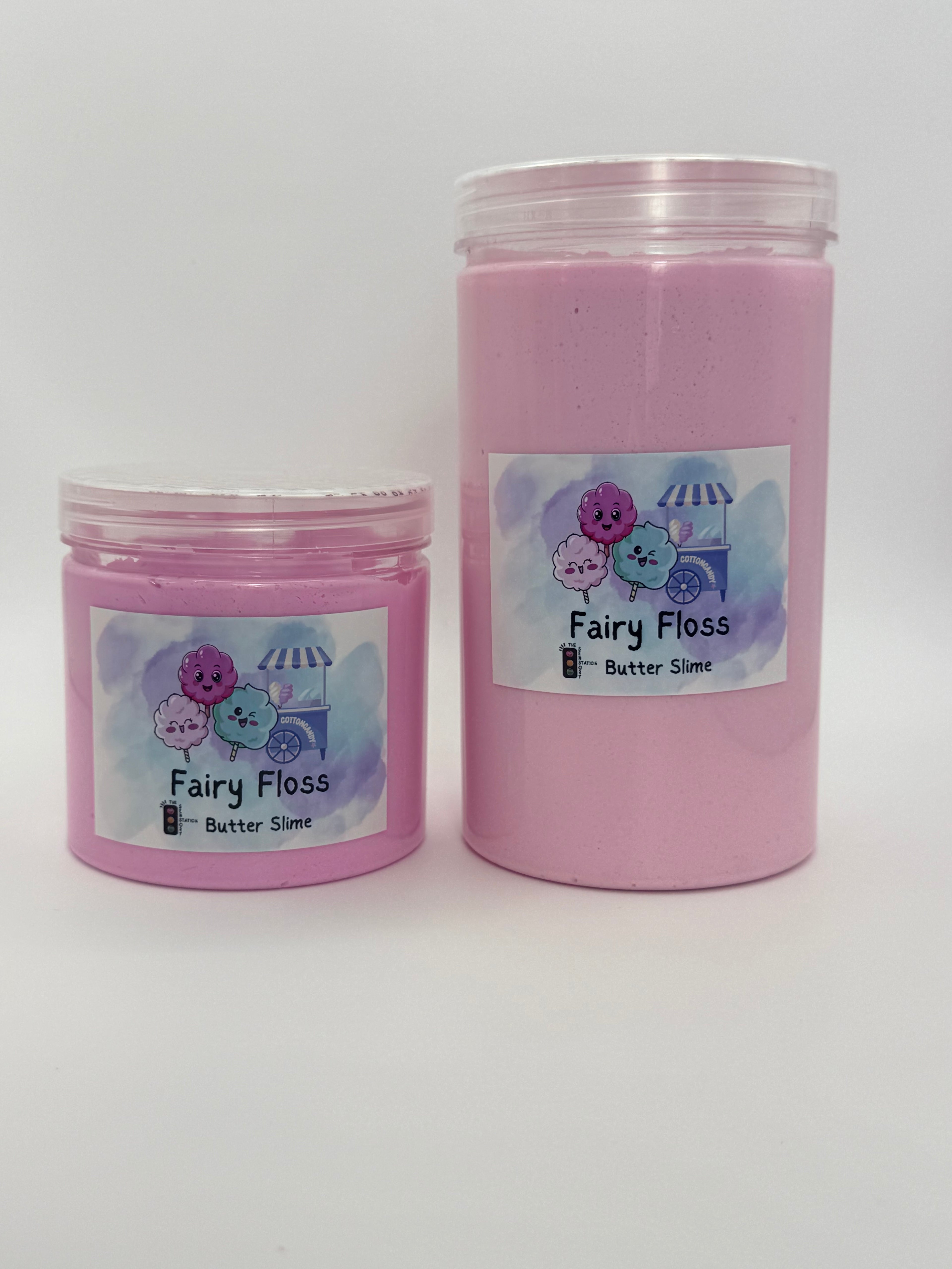 Pink Fairy Floss Butter Slime Australia