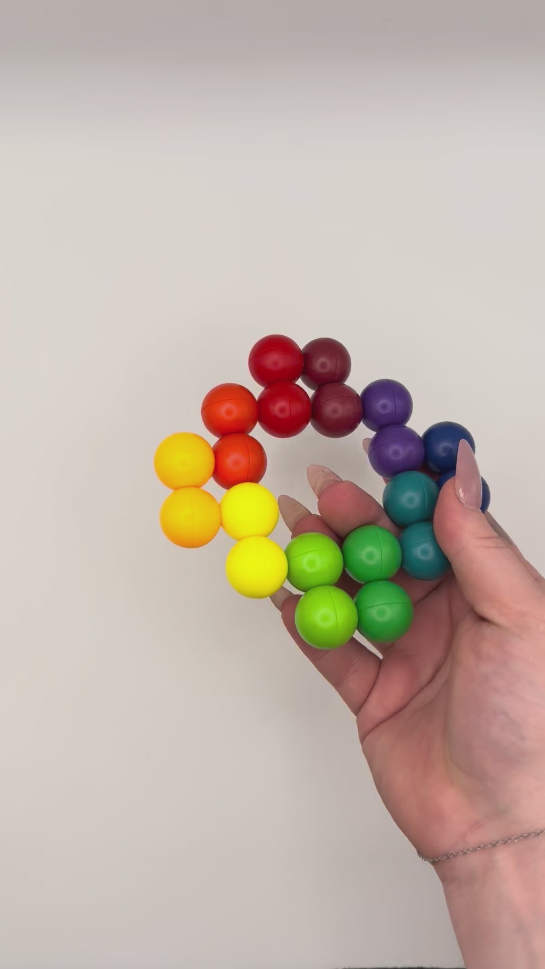 Rainbow Flexible Magic Ball Fidget Toy