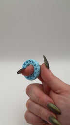 Clicking Fidget Ring Spinner