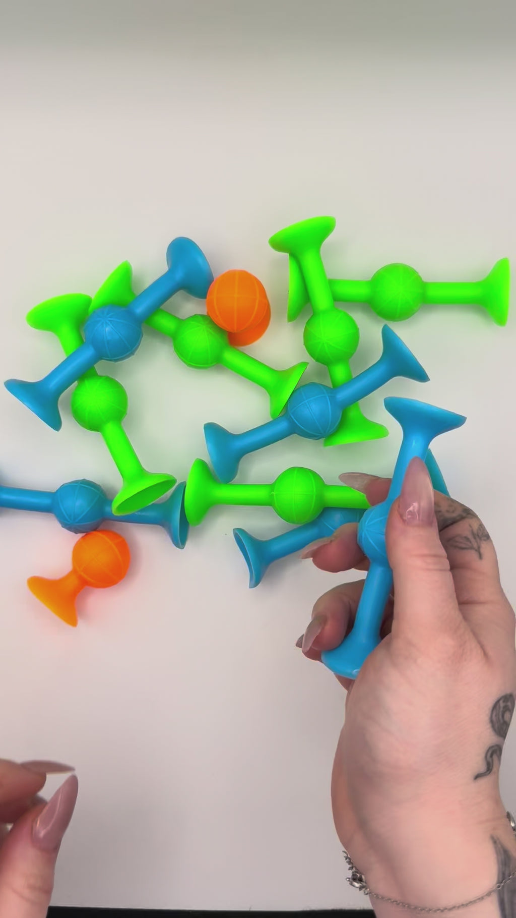 Large Sucker Pops Sensory Fidget Toy - 12 Pack