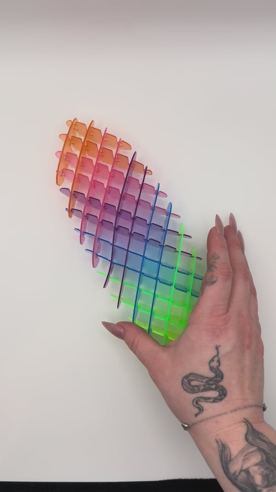 Rainbow Collapsible Sensory Fidget Ball