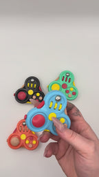 Tri Spinner Interactive Sensory Multi Fidget Toy