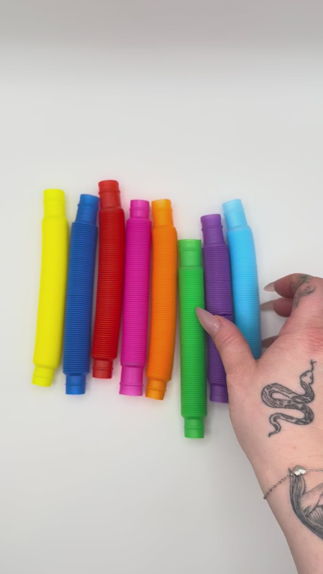 Medium Sensory Pop Tubes 10 Pack