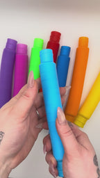 Jumbo Sensory Pop Tubes - 10 Pack