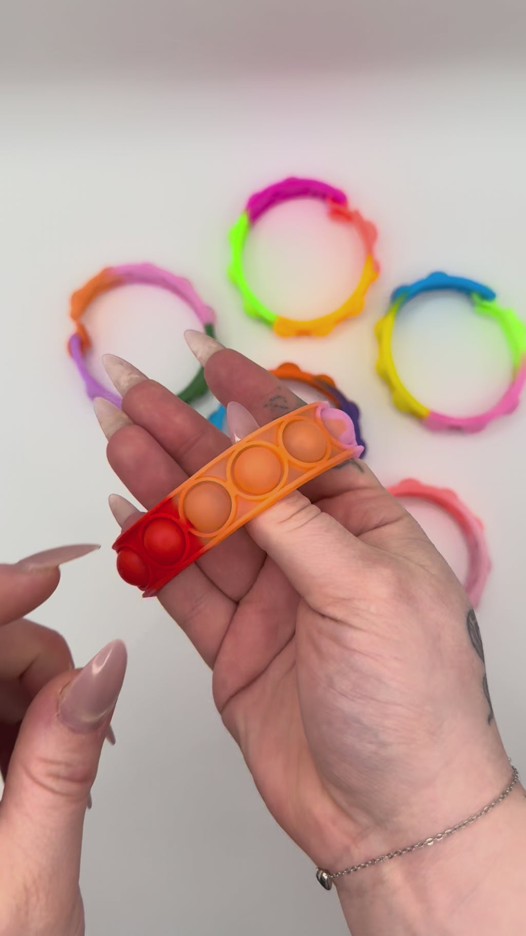 Sensory Pop It Bracelet