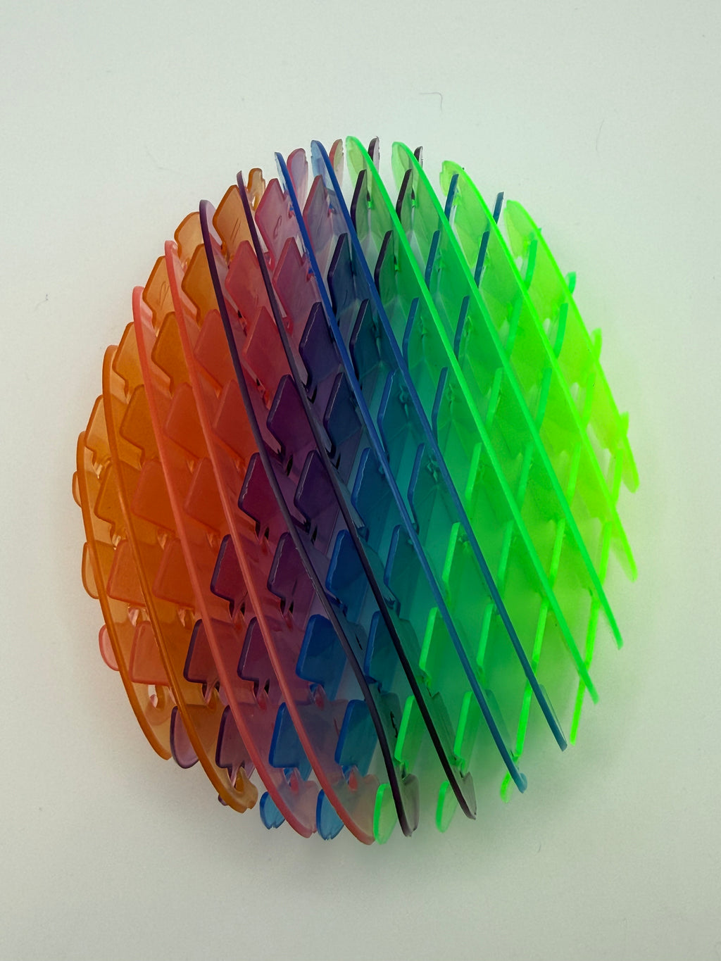 Rainbow Collapsible Sensory Fidget Ball