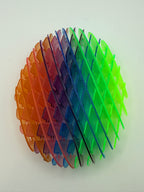 Rainbow Collapsible Sensory Fidget Ball